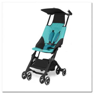 GoodBaby (GB) Pockit, Capri Blue- самая компактная коляска для путешествий